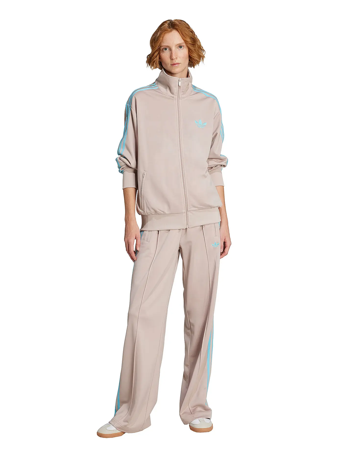 ADIDAS ORIGINALS | Sweatjacke FIREBIRD | beige